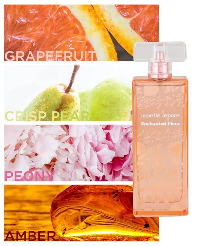 Vista 4 de Nanette Lepore Nanette Lepore Enchanted Flora Eau de Parfum, 3.4 onzas líquidas