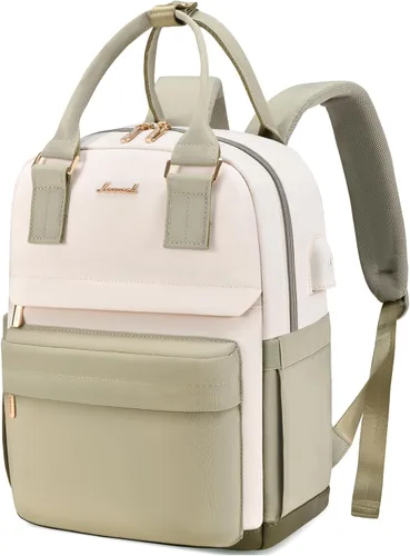 Vista 14 de LOVEVOOK Mini mochila para mujeres y niñas, elegante mochila impermeable con puerto USB, bonita mochila para la escuela, viajes, fiestas, Negro