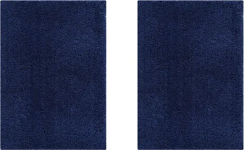 Vista 62 de Better Trends Micro Collection - Tapetes de baño, alfombra suave, alfombra de felpa absorbente, alfombra de baño 100% poliéster para suelo de baño