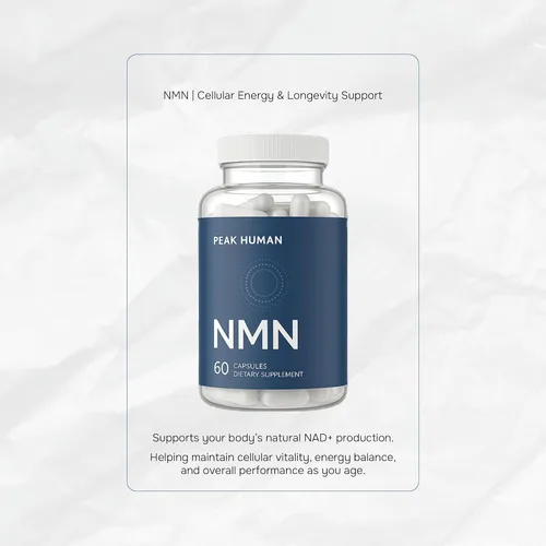 Vista 4 de Beta-NMN Precursor de mononucleótido de nicotinamida beta NAD+ – Energía celular avanzada y longevidad – Promueve la vitalidad, la función