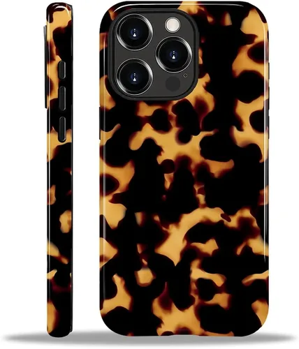 Vista 21 de Funda para iPhone 11, resistente híbrida 2 en 1, protección completa contra golpes con acabado brillante, diseño de collage de tela a cuadros
