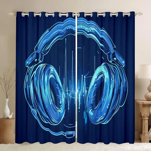 Vista 38 de Cortinas Opacas con Estampado de Piel de Vaca 30%-50% Cortinas Oscurecedoras de Piel de Animal de Granja Occidental para Dormitorio Sala de Estar