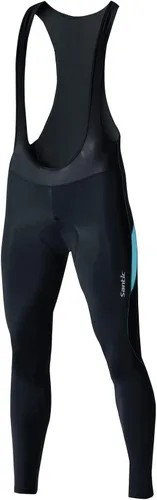 Vista 6 de Santic Culotte de ciclismo para mujer, con bolsillo, transpirable