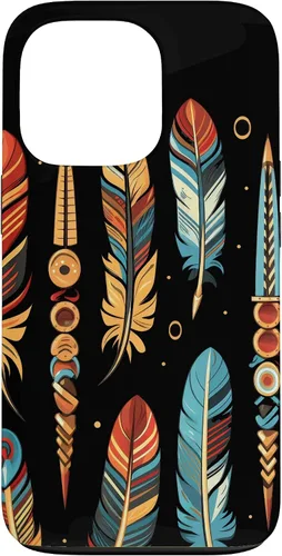 Vista 10 de Colorful Feathers - Funda para iPhone 17