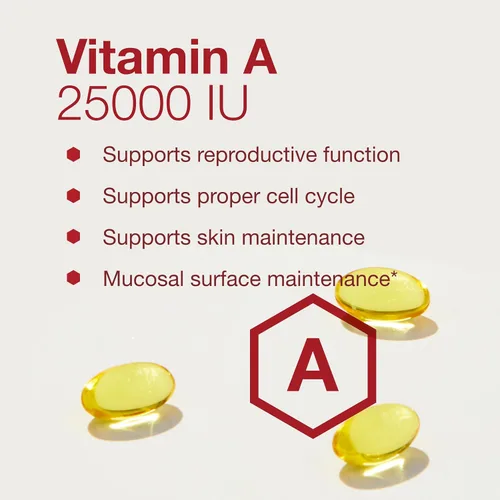 Vista 4 de PROTOCOL FOR LIFE BALANCE Vitamina A 25,000 UI - Salud ocular, retina e inmune - 100 cápsulas blandas