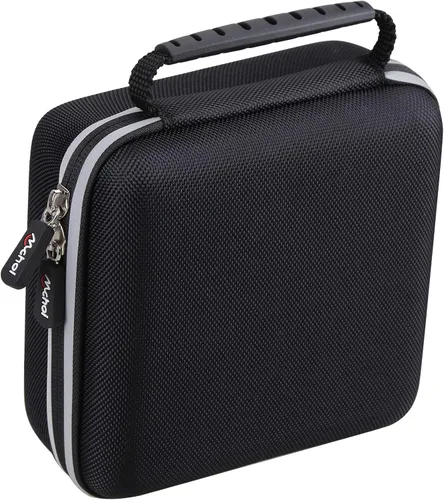Vista 4 de Mchoi Funda rígida portátil compatible con cámara de película instantánea Fujifilm Mini 90 y accesorios, solo funda