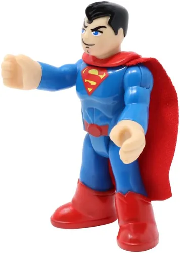 Vista 4 de Imaginext Figura de repuesto DHT62 - DC Superfriends Super Hero Flight City ~ Figura de Superman de repuesto