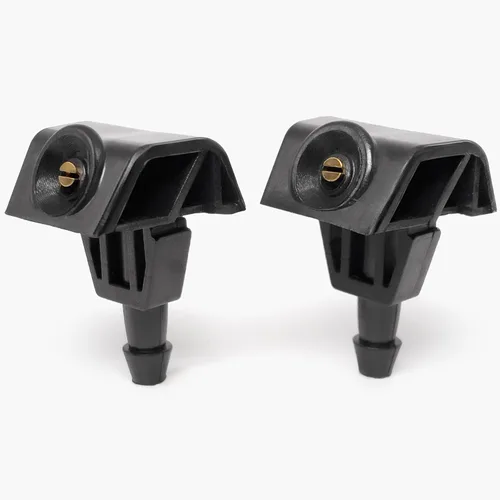 Vista 4 de Click&Fit Boquillas para limpiaparabrisas compatibles con Nissan Rogue 2008-2021, Murano Z51 2007-2016, LEAF 2010-2024, Juke Note – Los chorros