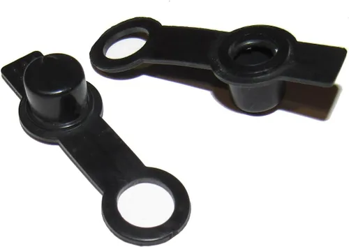 Vista 3 de Captain O-Ring Paintball - Cubiertas para pezones (10 unidades con paño de microfibra adicional) para tanques HPA de aire comprimido