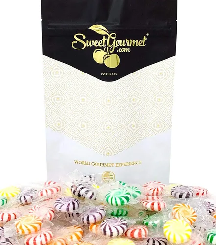 Vista 4 de SweetGourmet Molinillos de caramelo duro de frutas variadas 2 libras