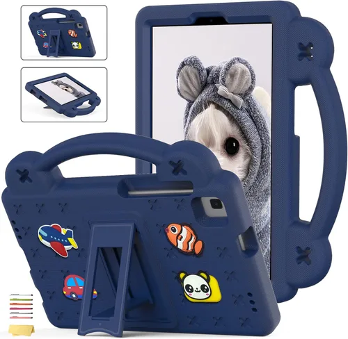 Vista 21 de Funda para tablet Walmart Onn de 7 pulgadas Gen 4 2024 (Modelo: 100135924), UUcovers con soporte de espuma EVA suave, soporte de espuma EVA suave