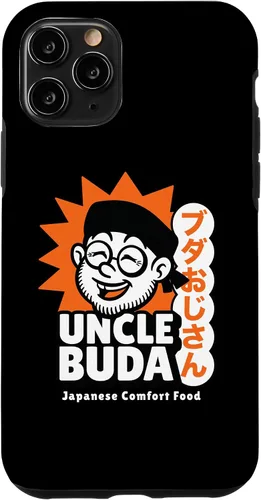 Vista 10 de iPhone 15 Uncle Buda Food Truck Texas Comida japonesa Funda con logotipo de Ojisan