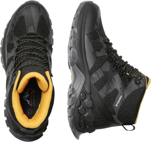 Vista 4 de NORTIV 8 Polar Bear Series Botas de senderismo impermeables de agarre extra para hombre