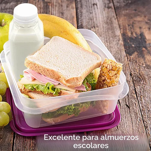 Vista 5 de Botellas vacías de plástico PET de 16 oz para jugo - Paquete de 35 recipientes reutilizables transparentes para leche desechable, a granel con tapas