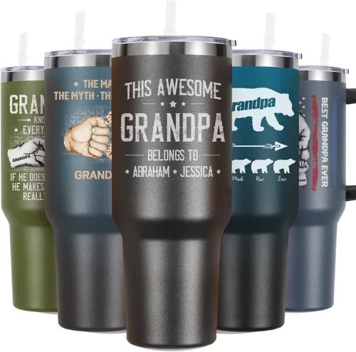 Vista 17 de Regalos para jefes para hombres y mujeres, vaso de vino negro de 20 onzas con tapa y pajilla, perfecto para regalos del día del jefe, Navidad