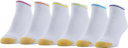 Vista 4 de Calcetines Gold Toe para mujer, 6 pares Negro