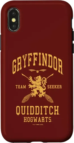 Vista 4 de Funda para iPhone 15 Deathly Hallows 2 Gryffindor Quidditch Team Seeker