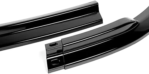 Vista 2 de EPARTS - Juego de 3 piezas de alerón de parachoques delantero estilo CS para barbilla, protector compatible con Subaru Impreza WRX 2008-2010