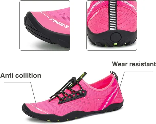 Vista 3 de Kararao Mens Womens Water Shoes Quick Dry Swim Shoes Beach Shoes Pool Surfing Aqua Sports