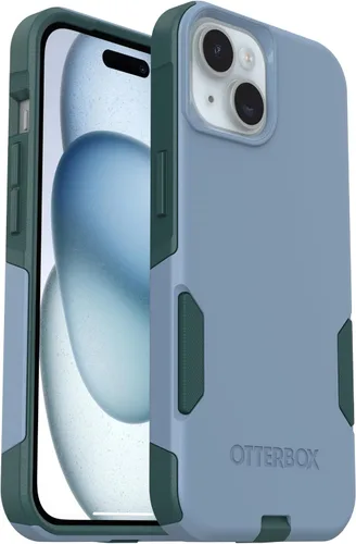 Vista 19 de OtterBox - Funda para iPhone 17e, 16e, 15, 14 y 13 serie Commuter, color negro, delgada y resistente, apta para bolsillo, con protección de puerto