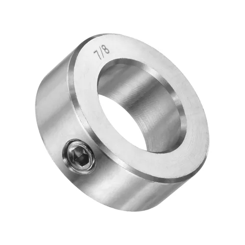 Vista 4 de uxcell Juego de 2 collares de tornillo de 7/8 pulgadas de diámetro inoxidable 304 de acero inoxidable, diámetro exterior de 1-1/2 pulgadas