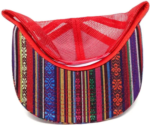 Vista 2 de Crown Flat Bill - Gorra de malla para camionero estampados mixtos
