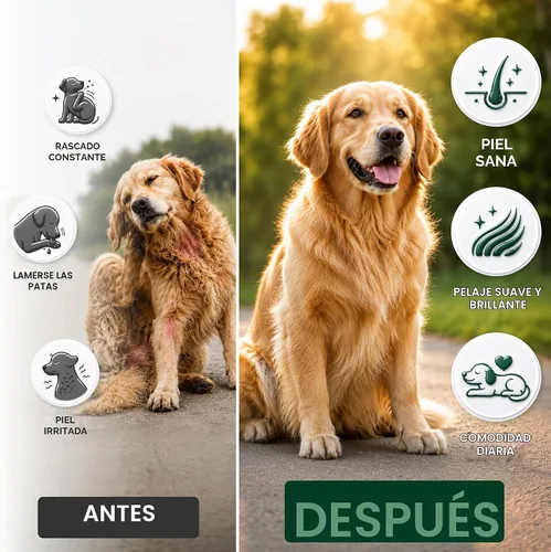 Vista 5 de Masticables para aliviar la alergia para perros, 170 unidades, antipicazón