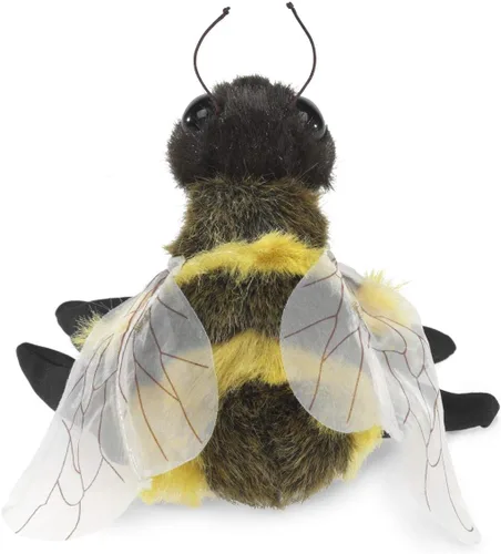 Vista 3 de Folkmanis Marioneta de mano Honey Bee, Amarillo, Negro (3028)