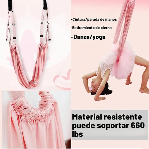 Vista 2 de Tchrules - Correa de estiramiento de piernas, cinturón de entrenamiento para hiperextensiones con anclaje para puerta, equipo de entrenamiento