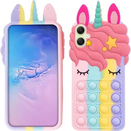 Vista 9 de Nancheng Rainbow - Funda para Samsung Galaxy A05 Galaxy A05-Rainbow