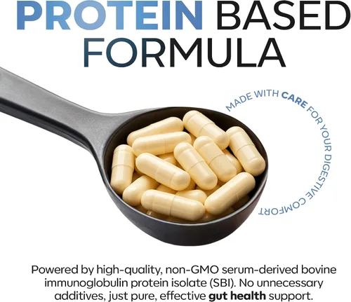 Vista 5 de Daiwa GastroImmune - Suplemento de salud intestinal e inmunidad - Fórmula a base de proteínas sin OMG para el bienestar digestivo - 60 cápsulas