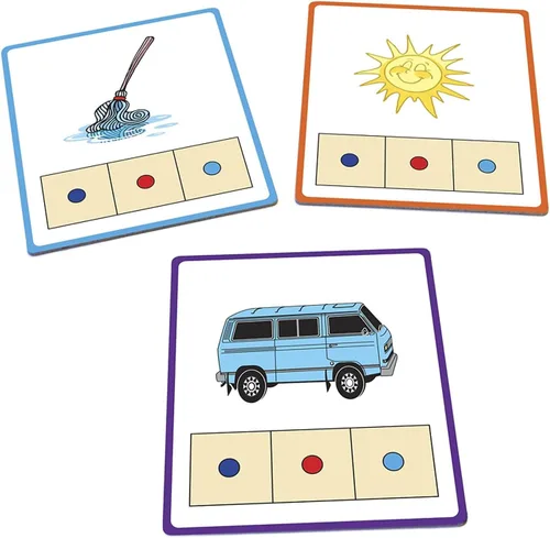 Vista 3 de Junior Learning, CVC Word Builders, Tarjetas de actividad