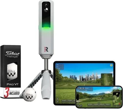 Vista 9 de Rapsodo MLM2PRO Monitor de lanzamiento móvil + Simulador de golf, gris