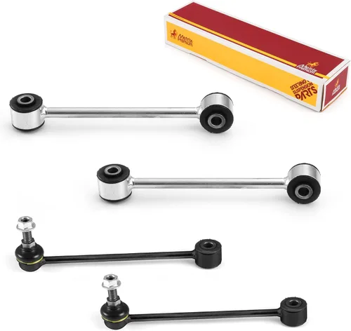 Vista 133 de Metrix Premium Chassis Parts - Kit de 4 piezas de barra estabilizadora delantera y trasera con enlace de extremo de barra estabilizadora para Ford