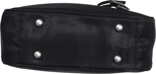 Vista 8 de Allen Company Bolso cruzado casual para niñas con pistolas de aventura bolso de transporte oculto con bloqueo bolso ambidiestro negro
