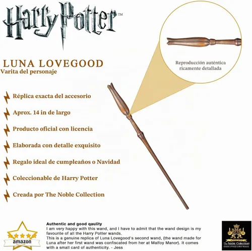 Vista 3 de La Varita de luna lovegood
