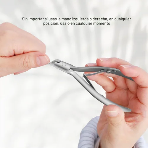 Vista 4 de Cortaúñas encarnadas, cuchillas rectas para cortaúñas de pies, acero