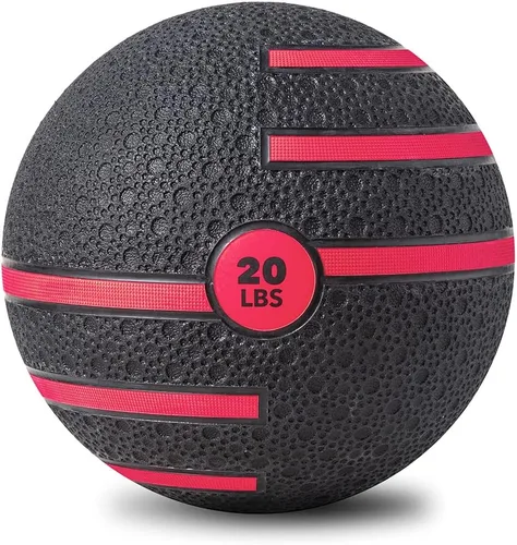 Vista 16 de JFIT Dual Texture Medicine Ball – Weighted Exercise Ball for Strength, Core & Functional Fitness Training