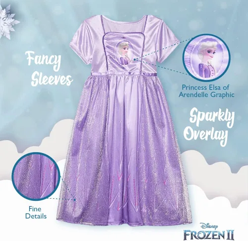 Vista 4 de Disney Frozen Fantasy - Camisón para niñas
