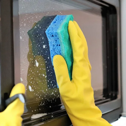 Vista 7 de PLAYTEX HandSaver - Guantes de goma para limpieza de cocina y hogar, pequeños (paquete de 10)