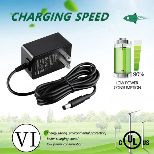 Vista 3 de Reemplazo del cargador adaptador AC-DC con certificación UL para Xantrex Powerpack 400 Plus XPower Pack X Cable de fuente de alimentación