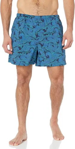 Vista 100 de Columbia Super Backcast - Pantalón corto de agua para hombre Impresión de tinte negro