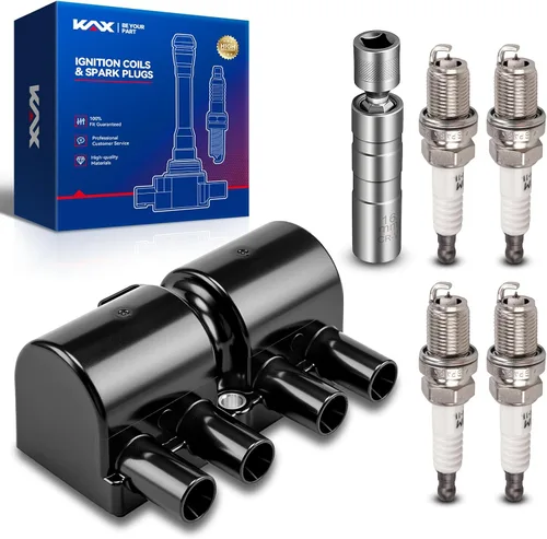 Vista 14 de Bobina de encendido KAX UF434 1 paquete Compatible con Impala, Equinox, G6, Malibu, Silverado 1500, Uplander, Torrent, Lucerne, Express 1500, Sierra