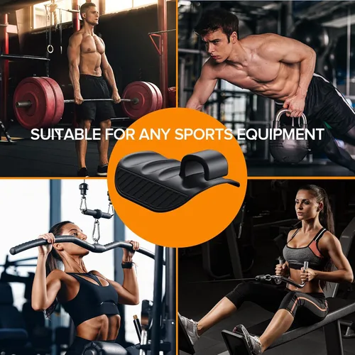 Vista 6 de FUNTOFUN Agarre de silicona antideslizante para gimnasio, almohadillas de goma para hombres y mujeres, guantes protectores ergonómicos de palma