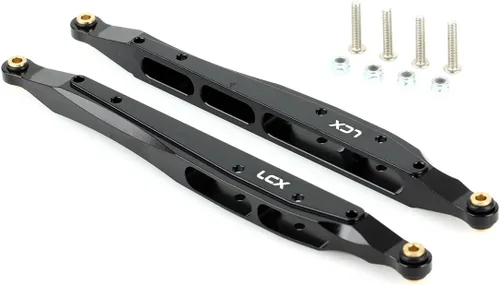Vista 2 de LCX Racing 1/10th RC Crawler Car CNC mecanizado trasero brazos de arrastre trasero enlace enlace para axial RBX10 RYFT AXI03009 AXI03005
