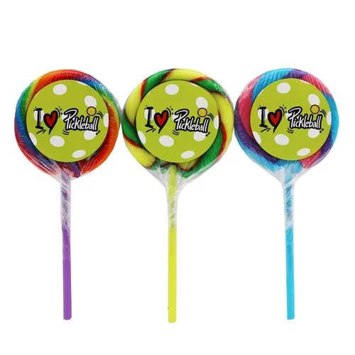 Vista 9 de Naturejam Paletas temáticas de pickleball de 2 pulgadas, 3 unidades, perfectas para los amantes del pickleball, eventos temáticos de deportes