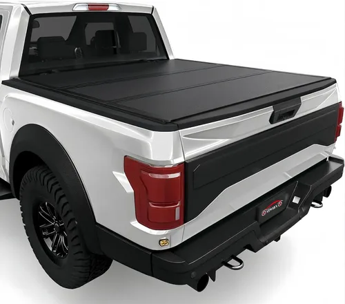 Vista 21 de Cubierta enrollable suave para Ford F-150 2004-2026 de 5.5 pies Soft Roll Up Negro mate