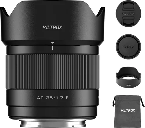 Vista 24 de Viltrox AF 9mm F2.8 Air APS-C lente para Sony E Mount, lente STM de enfoque automático de retrato de gran angular ultra amplio de 113.8° compatible