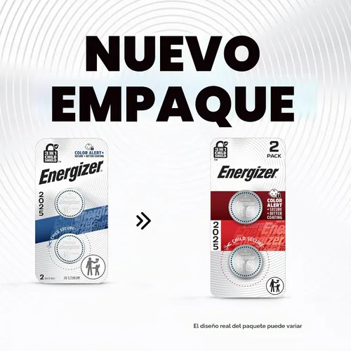 Vista 8 de Energizer CR2025 Battery, Baterías de celda de moneda de litio de 3V 2025 (2 recuento de baterías) - El embalaje puede variar
