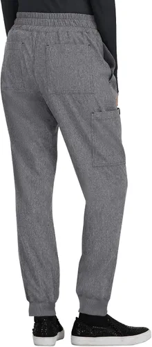 Vista 2 de KOI Basics 741 Gemma Jogger - Pantalón quirúrgico para mujer, Gris jaspeado